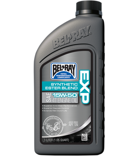 Масло BEL-RAY EXP Synthetic Ester Blend 4T 15W-50 1L