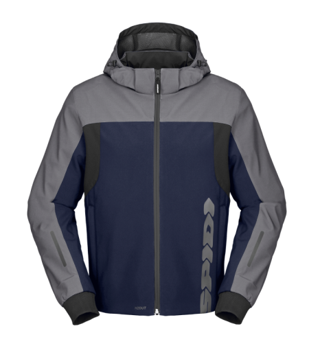 Текстилно мото яке SPIDI HOODIE H2OUT II GRAY/BLUE