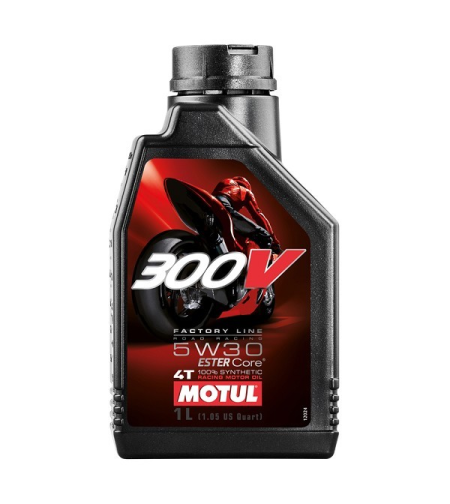 Масло MOTUL 300V FL ROAD RACING 5W30-1L