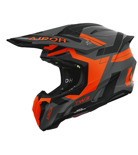 Мотокрос каска AIROH TWIST 3 DYNASTY ORANGE MATT