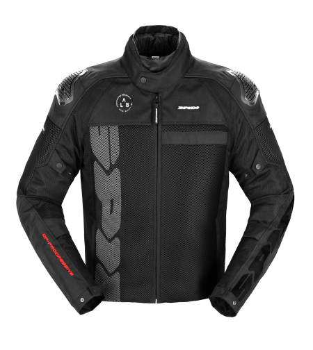 Текстилно мото яке SPIDI PROGRESSIVE NET H2OUT Black