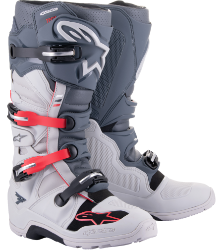 Мотокрос ботуши ALPINESTARS Tech 7 Enduro GRAY/RD