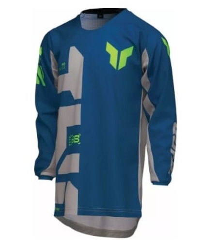 Детско мотокрос джърси THOR LAUNCHMODE FORGE BLUE