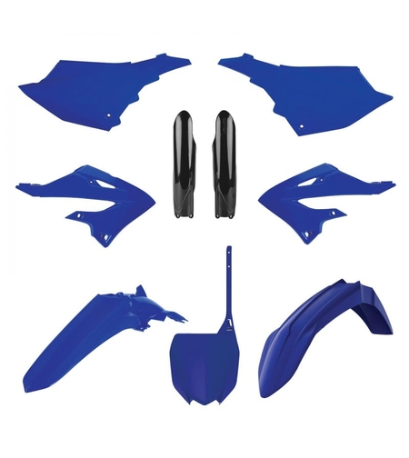 Комплект пластмаси POLISPORT Full Plastic Kit Yamaha YZ 125/250 (2022-25) OEM