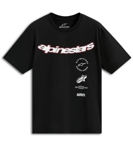 Тениска ALPINESTARS SS CSF ABUS BLACK