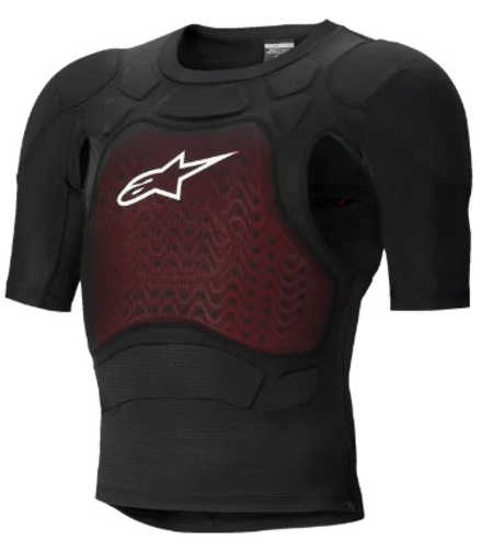 Протекторна тениска ALPINESTARS Short-Sleeve Bionic Plasma LT BLK/WHT