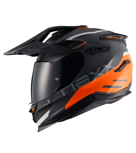 Адвенчър каска NEXX  Y.TRAVL QUEST ORANGE MATT