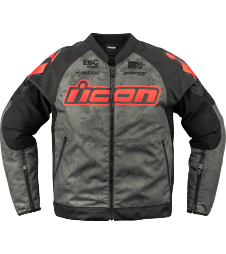 Мото яке ICON Overlord3™ CE Magnacross CE DARK GRAY