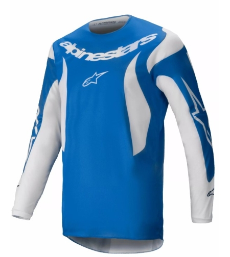 Мотокрос джърси Alpinestars FLUID HAUL BLUE/WHITE