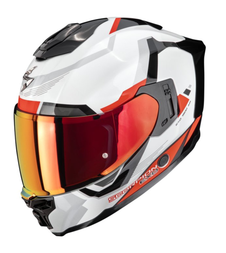 Каска SCORPION EXO-1500 AIR ARENA White-Red