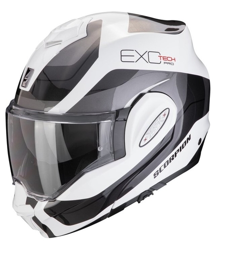 Модуларна каска SCORPION Exo-Tech Evo Pro Commuta WH/RD