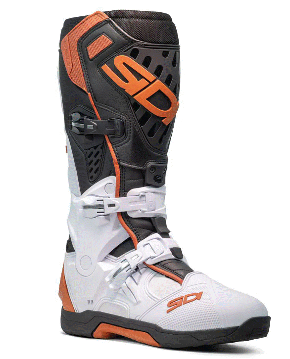 Мотокрос ботуши SIDI CROSSAIR BLACK/WHITE/BRONZE
