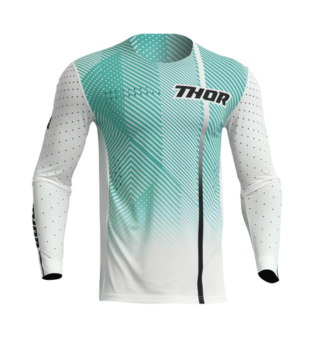 Мотокрос джърси THOR PRIME TECH WHITE/TEAL