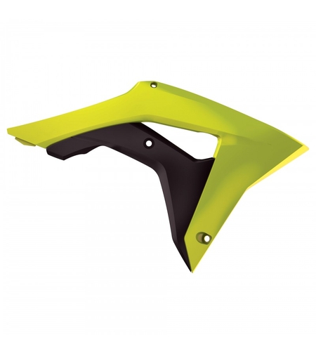 Пластмасови капаци за радиатор POLISPORT Radiator Scoops Honda CRF 250R (18-21) CRF 450R (17-20) Yellow/Black