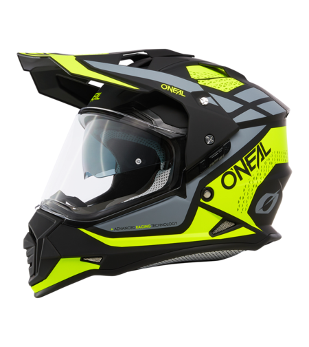 Ендуро каска O'NEAL SIERRA II R NEON YELLOW/BLACK/GRAY V.24
