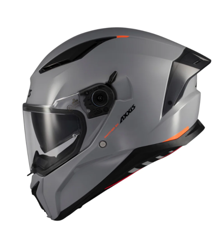 Каска AXXIS PANTHER SV SOLID A12 GREY GLOSS