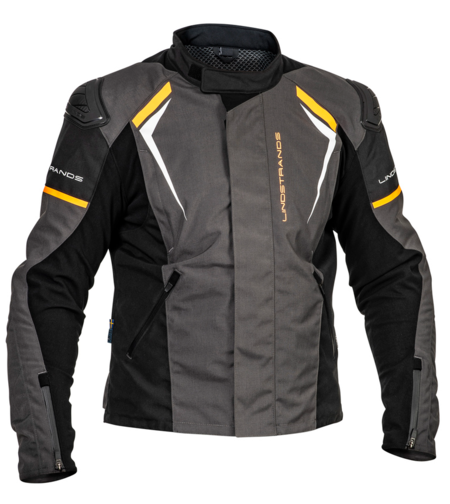 Текстилно мото яке Lindstrands Sandvik Black/Оrange