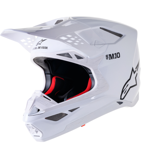 Мотокрос каска ALPINESTARS SM10 SOLID WHT