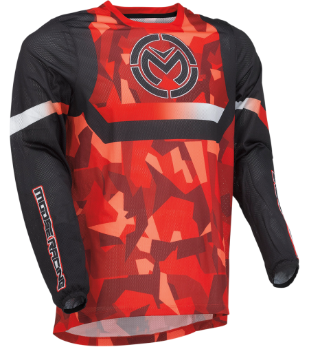 Мотокрос блуза MOOSE RACING SAHARA RED/BLACK