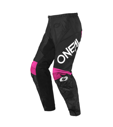 Дамски мотокрос брич O’NEAL ELEMENT SHOCKER BLACK/PINK V.25