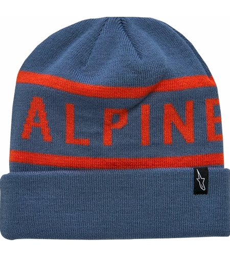 Шапка ALPINESTARS BEANIE CUFF WORDY BL/RED