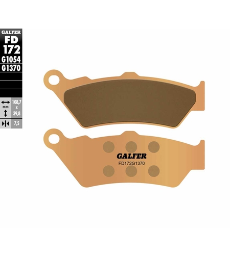 Предни мото накладки Galfer SINTERED COMPOUND FD172G1370