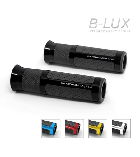Мото ръкохватки BARRACUDA B-LUX RACING GRIPS BLACK