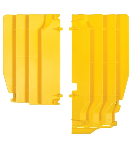 Преден предпазител за радиатор POLISPORT SUZUKI RMZ250(10-18) YELLOW