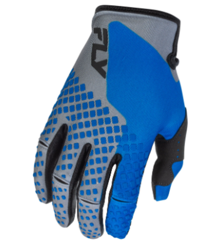 Детски мотокрос ръкавици FLY RACING Kinetic - Blue/Grey/Black