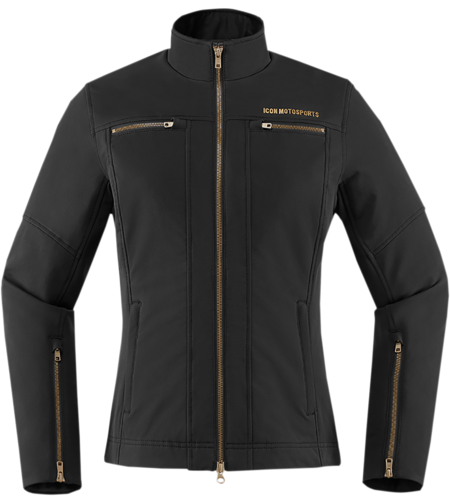 Дамско текстилно мото яке ICON HELLA2 - BLACK