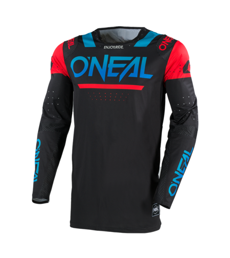 Мотокрос блуза O'NEAL PRODIGY FIVE FOUR BLACK/BLUE V.25