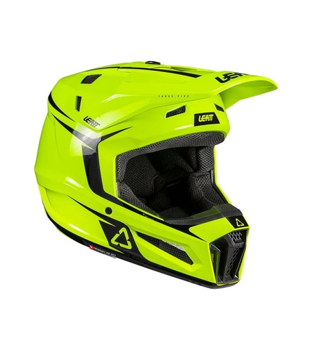 Детска мотокрос каска LEATT Kit Moto 3.5 Jr Neon Yellow V26