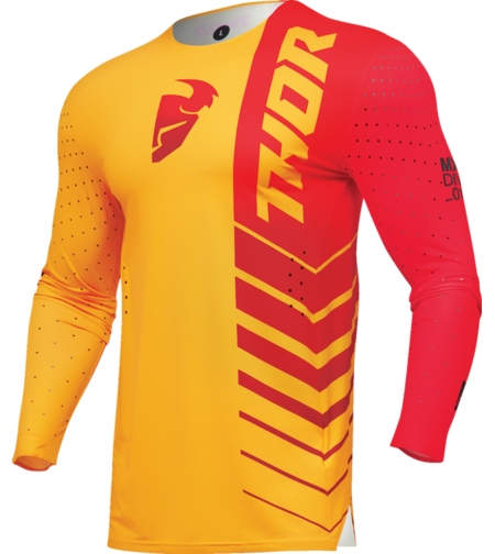 Мотокрос джърси THOR PRIME ANALOG YELLOW/RED