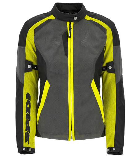 Дамско текстилно мото яке SPIDI TEK NET Yellow fluo