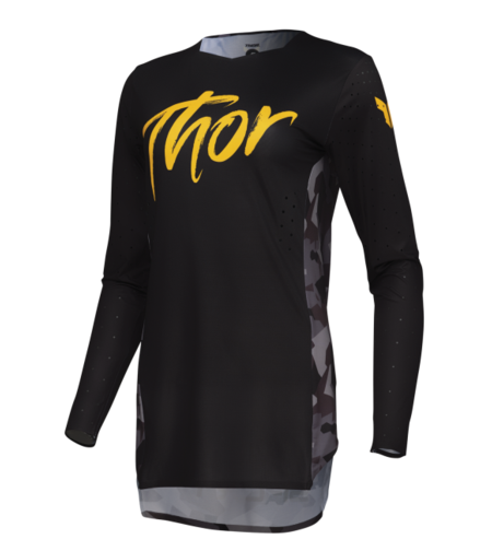 Дамско джърси THOR SPORTMODE SHADOW BLACK