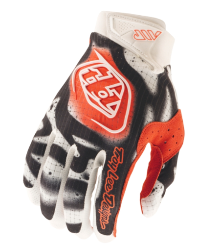 Детски мотокрос ръкавици TROY LEE DESIGNS Air - Membrane White/Infra Red