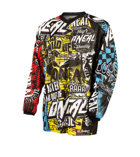 Детска мотокрос блуза O'NEAL ELEMENT WILD MULTI