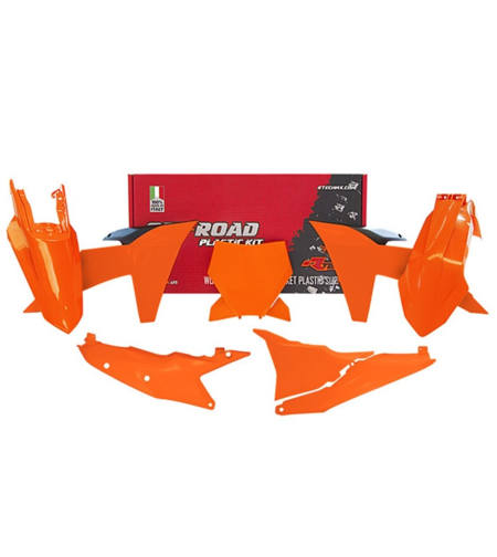 Комплект пластмаси RACETECH Plastic Kit 6 pcs KTM SX 125-300 23-24 (Orange)