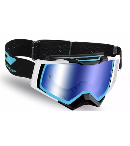 Мотокрос очила PROGRIP 3309 RAPID BRW/MIR RD