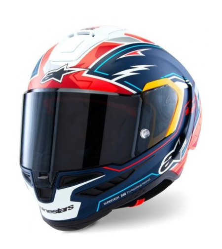 Каска ALPINESTARS Supertech R10 Acosta Replica -24