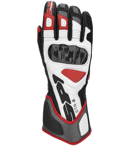 Кожени мото ръкавици SPIDI STR-6 Red