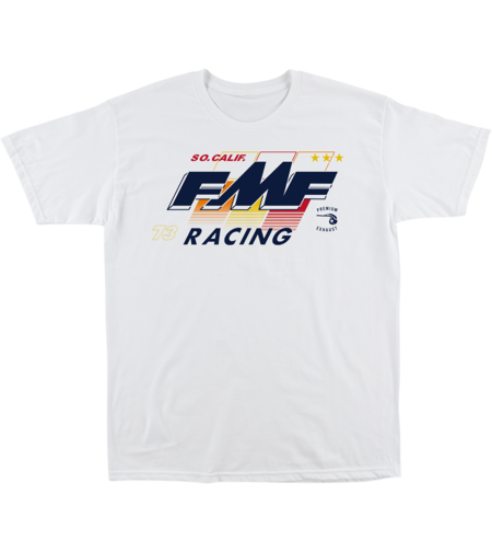 Тениска FMF TEE RETRO WH