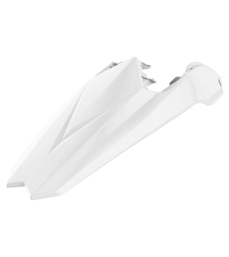 Заден калник със страничен панел Polisport BETA RR250/300 2ST 350/400/450 4ST - 2018-19 White