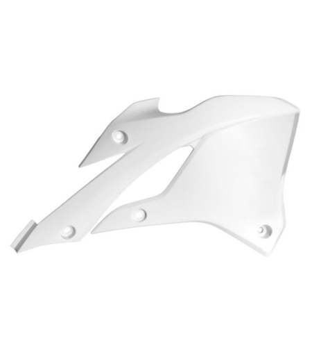 Пластмасови капаци за радиатор RACETECH Radiator Scoops Kawasaki KX 85 22-24 (White)