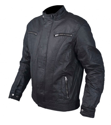 Текстилно мото яке A-PRO PHASER BLACK