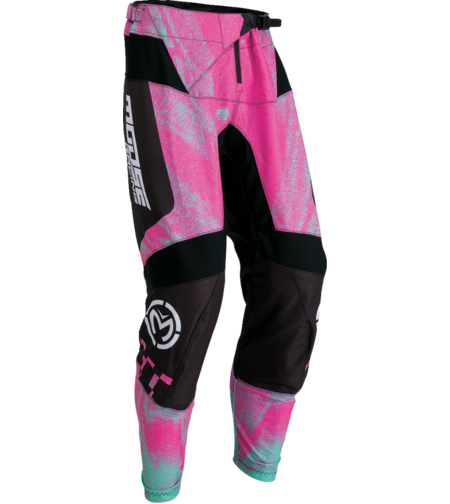 Мотокрос брич MOOSE RACING QUALIFIER PINK/TEAL