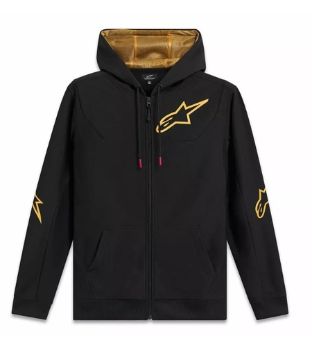 Мото суитшърт ALPINESTARS Sessions V3 BLACK/GOLD