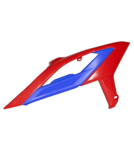 Пластмасови капаци за радиатор RACETECH Radiator Scoops With Support Beta RR 20-24 (Red/Blue)