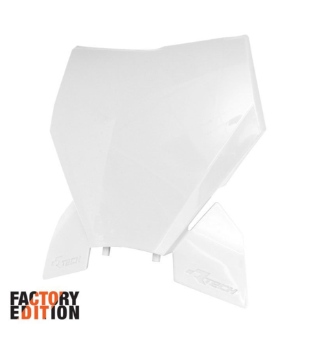 Табела за номер RACETECH Front Number Plate KTM 23-25 (White)