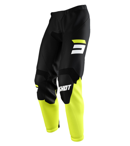 Мотокрос брич SHOT Burst Neon Yellow